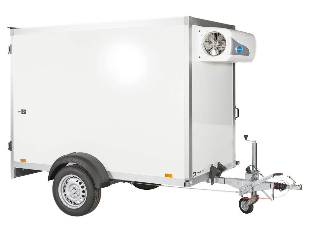 Tiefkühlanhänger EA250V ungebremst 250x130x150 cm 750 Kg